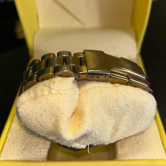 Michael Kors MK5055 Unisex Stainless Steel Analog Gold Dial Quartz Watch cm48 - Picture 2 of 8